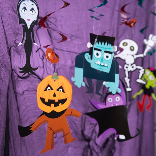 Dekoracyjne świderki na Halloween Monsters PP154861