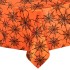 Obrus foliowy pajęczyny pomarańczowo-czarny 137x274cm PP152713