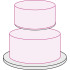 Fun Cakes Podkład okrągła Przekładka tłuszczoodporna pod tort 20cm/5sztuk F80505