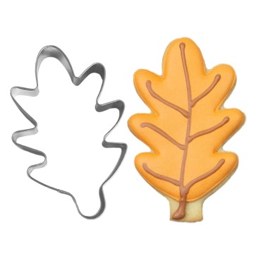 Wykrawaczka foremka do ciastek masy - Liść dębu 6,9cm SweetBaking 13267