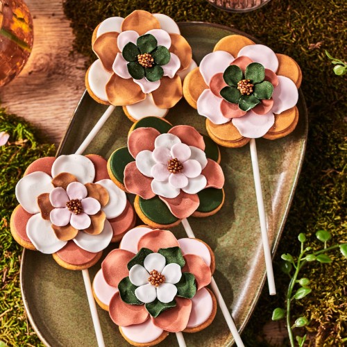 Fun Cakes Masa cukrowa lukier plastyczny Błyszczący Złoty 250g F20310 bezglutenowy