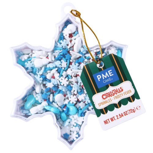 PME Posypka cukrowa w kasetce Śnieżynka 72g CH24SKS046