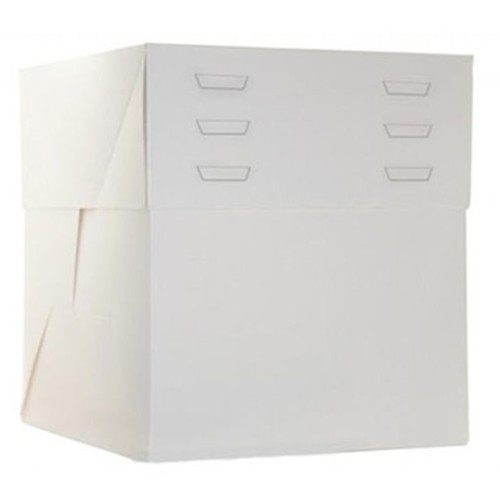 Azucren Pudełko na tort 15cmx15cm regulowana wysokość od 20cm do 30cm AZ01784
