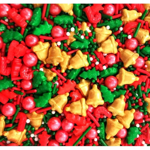 Azucren Posypka cukrowa Jingle Bells 90g AZ01830