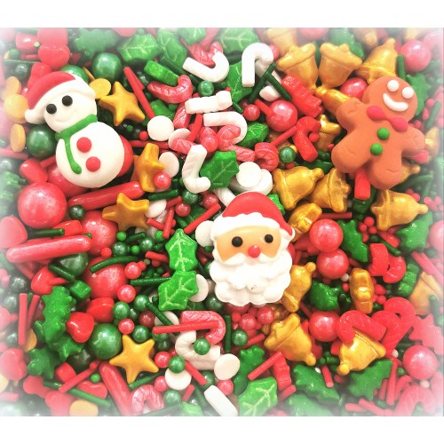 Azucren Posypka cukrowa Jingle Bells 90g AZ01830