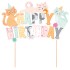 Topper na tort do dekoracji wypieków Kotki Happy Birthday PP151235