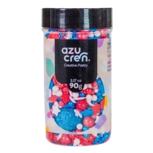 Azucren Posypka cukrowa Galaxy mix 90g AZ01838