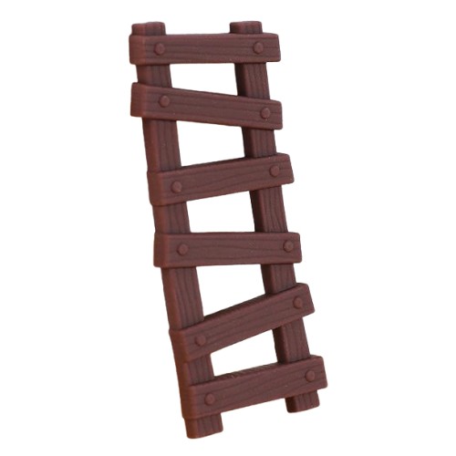 Topper do dekoracji ciast Drabinka brązowa 13847