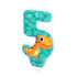 Świeczka urodzinowa Dinozaur cyfra "5" 138151