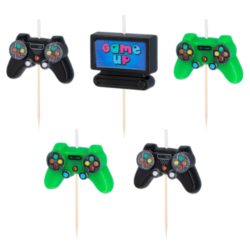 Świeczki urodzinowe pikery Game 5szt PP162231