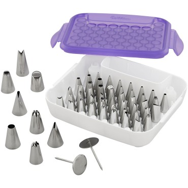 Wilton Zestaw tylek w kasetce Master Tip 55 sztuk 02-0-0228