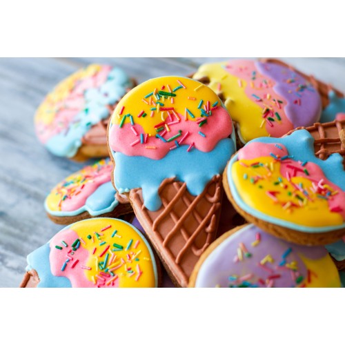 Azucren lukier królewski Niebieski royal icing 150 gram lukier do pierników pierniczków AZ01958