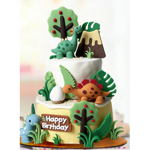 Figurka 3D dekoracja na tort Jajo dinozaura 14319