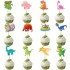 Toppery pikery do babeczek Dinozaury 24szt 14320