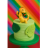 Figurki cukrowe na tort Miodowy Dinozaur i liście 13761