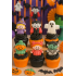 Halloween cukrowe straszydła 2D Duszek czarownica wampir 6 sztuk