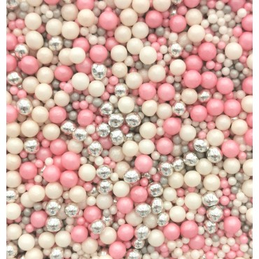 Posypka cukrowa do dekoracji wypieków Pretty Pink Mix 30g