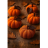 Sweet Baking Forma silikonowa do pieczenia ciastek dynie 3D 6 gniazd 11944
