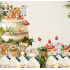 Toppery na babeczki pikery Zwierzątka Leśne 24szt 14116