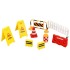 Figurki plastikowe do dekoracji Budowa 9szt 14419