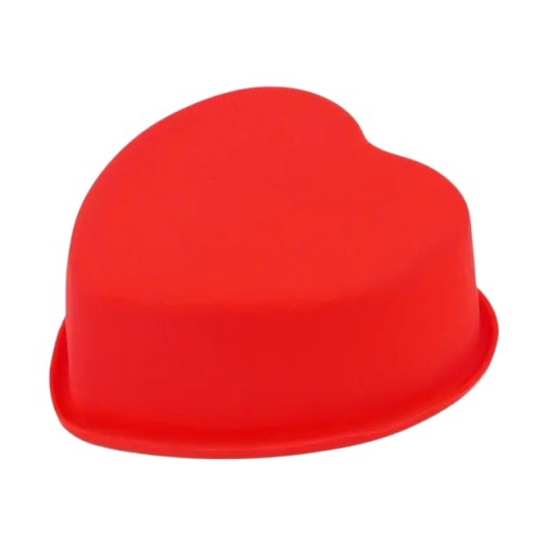 Formy silikonowe do pieczenia mini tortów bento serce 2 sztuki 14433