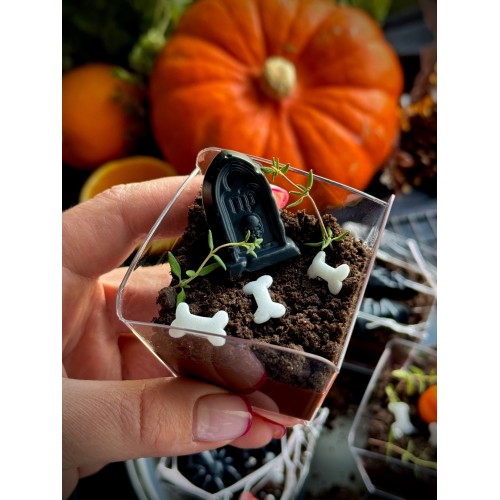 Forma silikonowa do robienia czekoladek Halloween Pająki nietoperze dynie 11979