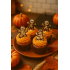 Czekoladowe Mumie 2D 4szt dekoracja na Halloween 12022