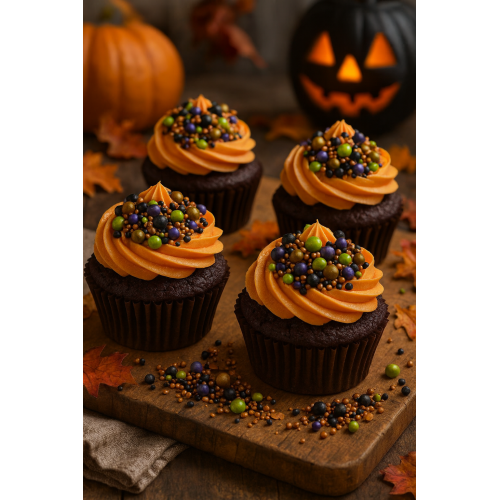 Posypka Cukrowa miękka do dekoracji wypieków Pumpkin delight  Halloween 30g