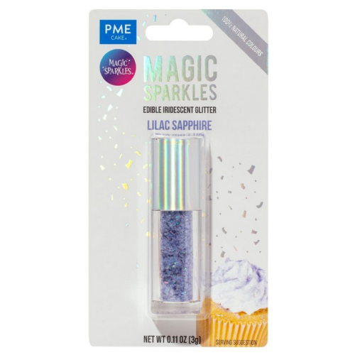PME jadalne płatki do dekoracji Magic Sparkles Lilac Sapphire MGS1002