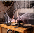 Bieżnik koronkowy pajęczyny Halloween PP164471