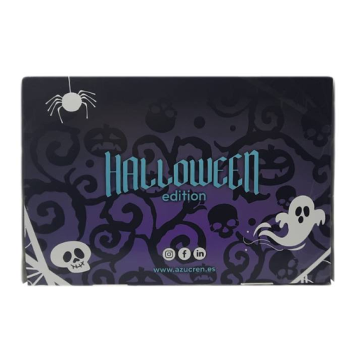 Azucren Pudełko z okienkiem na babeczki Halloween 6 gniazd AZ01562