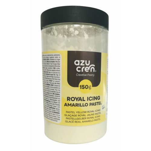 Azucren lukier królewski Żółty royal icing 150 gram lukier do pierników pierniczków AZ01962