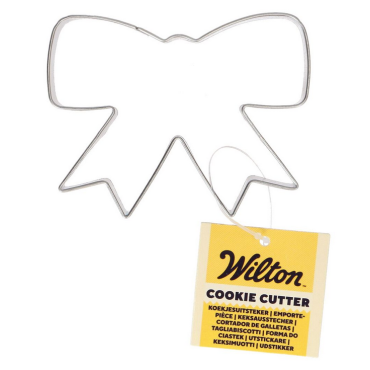 Wilton Foremka do wykrawania ciastek pierniczków Kokardka 8cm 02-0-0722