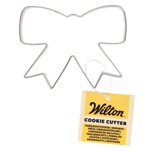 Wilton Foremka do wykrawania ciastek pierniczków Kokardka 8cm 02-0-0722