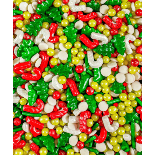 Azucren Posypka cukrowa Choinkowy mix 90g AZ01814