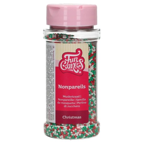 Fun Cakes Posypka cukrowa Maczek Świąteczny mix 80g F51620
