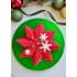 Fun Cakes Podkład okrągły pod tort Zielony gruby 25cm wysoki h:1,2cm F80860