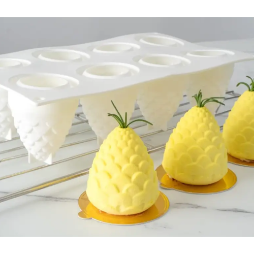 Forma silikonowa do pieczenia ciastek Szyszka Ananas 3D 14782