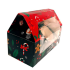 Azucren Pudełko z okienkiem na babeczki Merry Christmas 2 gniazda AZ01564