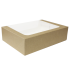 Pudełko eko z okienkiem na ciasto ciastka 31cmx22cmx8cm 46499