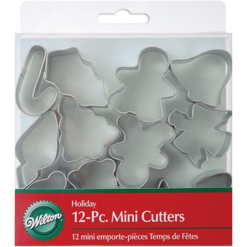 Wilton Zestaw mini foremek do pierniczków ciasteczek 12szt 2308-1250