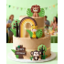 Figurka dekoracja na tort Lew 3D 14917