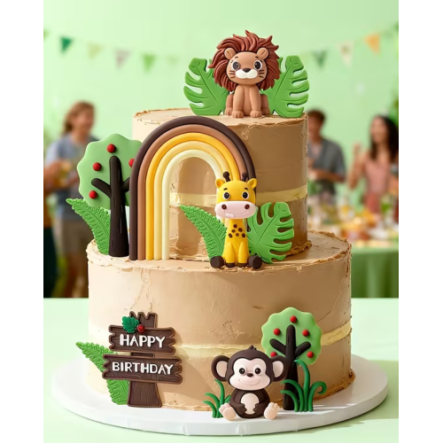 Figurka dekoracja na tort Lew 3D 14917