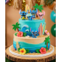 Figurki do dekoracji Lilo & Stitch 3D 5 sztuk 14254