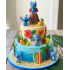 Figurki do dekoracji Lilo & Stitch 3D 5 sztuk 14253