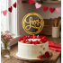 Topper akrylowy na tort LOVE ZŁOTY 7110