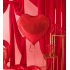 Balon foliowy Brokatowe serce 45cm PP161494