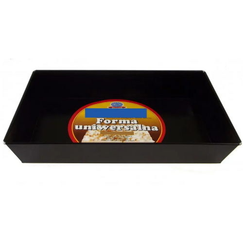 Forma metalowa do pieczenia prostokątna non stick 30x14x7cm