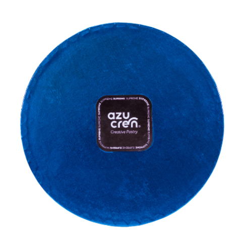Azucren Podkład okrągły Supreme Granatowy 20cm h:1,2cm AZ01700