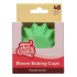 Fun Cakes Papilotki papierowe Bloom do pieczenia babeczek Zielone 48szt F84415